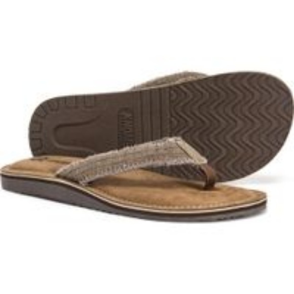 khombu mens flip flops